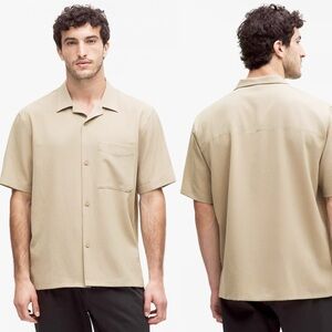 lululemon athletica Beige Men's Shirt
